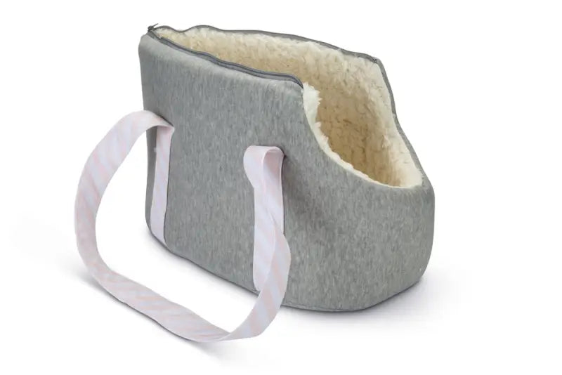 Beeztees Puppy Hondentas Wolly 45x24x26 cm — Grijs - HONDENTAS
