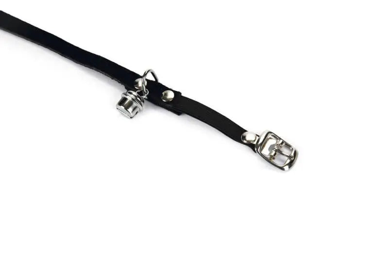 Beeztees Suede Kattenhalsbandje — Zwart