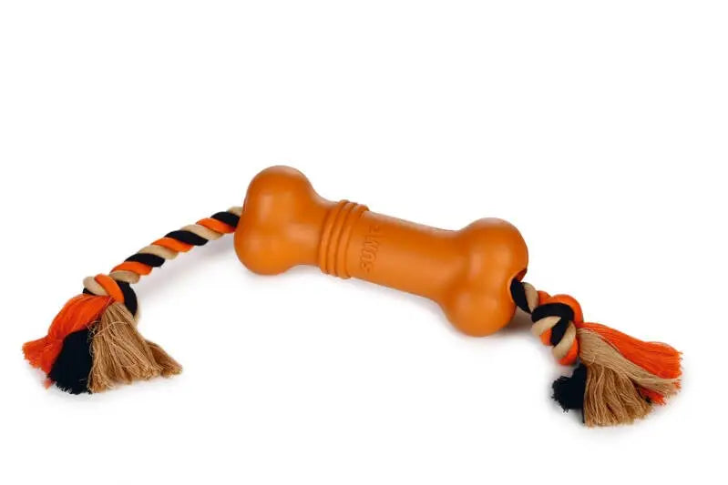 Beeztees Sumo Fit Bone Hondenspeelgoed oranje 20x6x6 cm