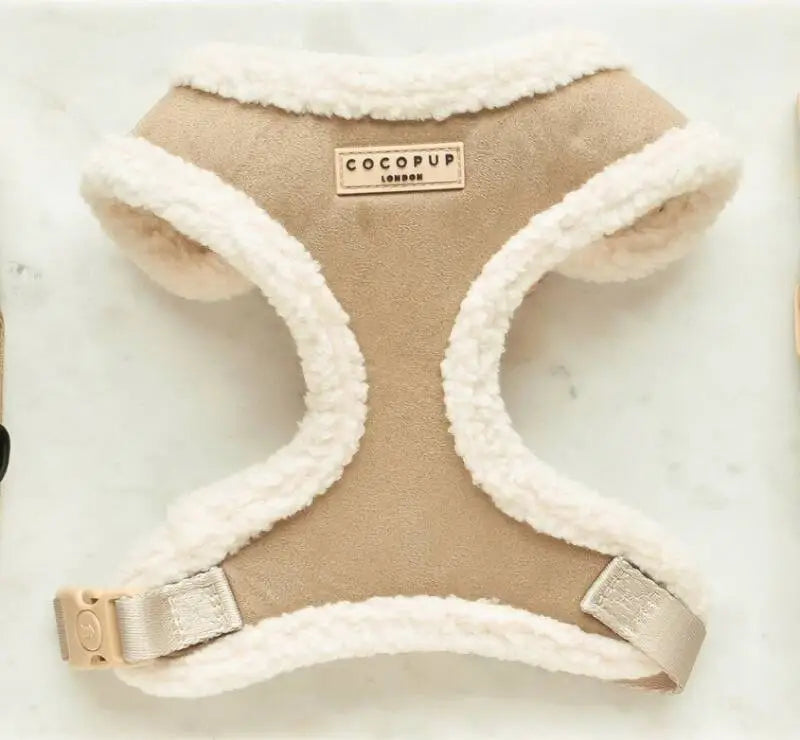 Cocopup London Hondenharnas Aviator M — Beige