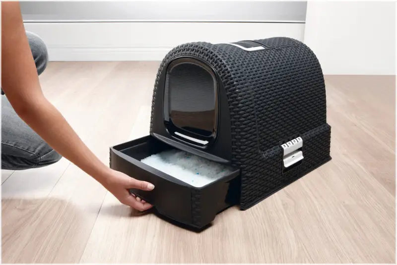 Curver Kattenbak 51x38,5x39,5 cm — Antraciet