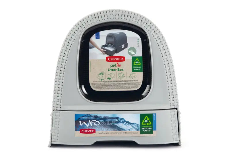 Curver Kattenbak 51x38,5x39,5 cm — Grijs - Kattenbak