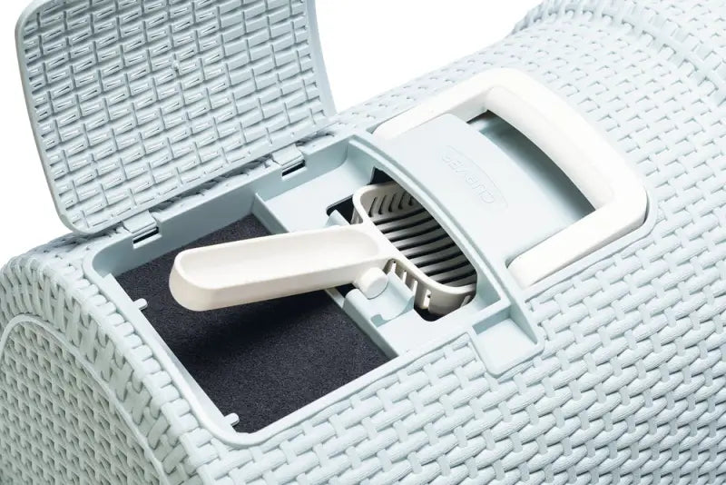 Curver Kattenbak 51x38,5x39,5 cm — Lichtblauw - Kattenbak