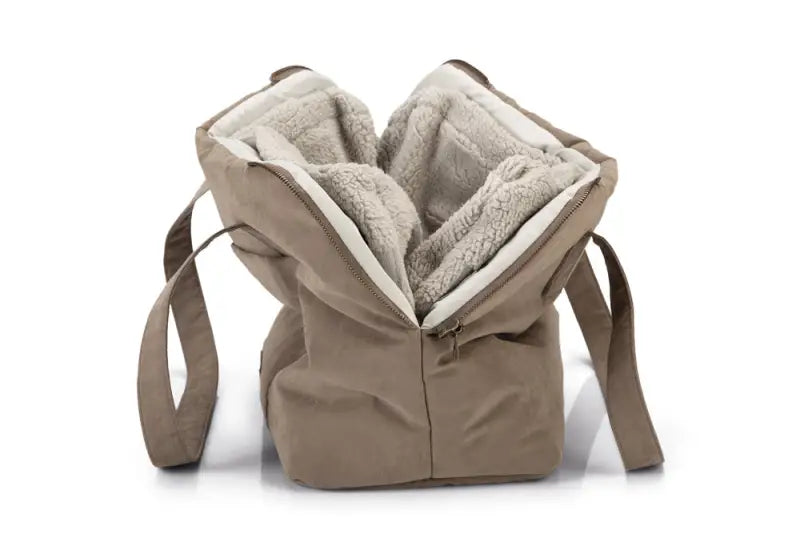Designed by Lotte Hondendraagtas Bundu 40x20x28 cm — Beige - HONDENTAS
