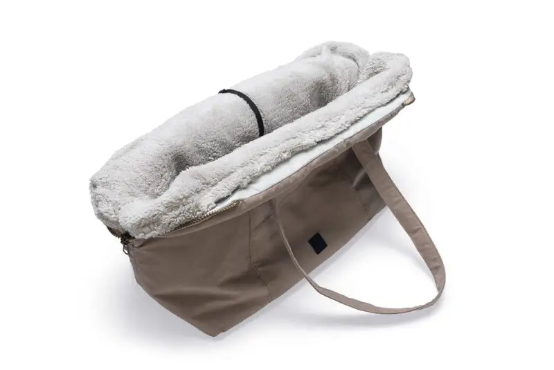 Designed by Lotte Hondendraagtas Bundu 48x23x33 cm — Beige - HONDENTAS