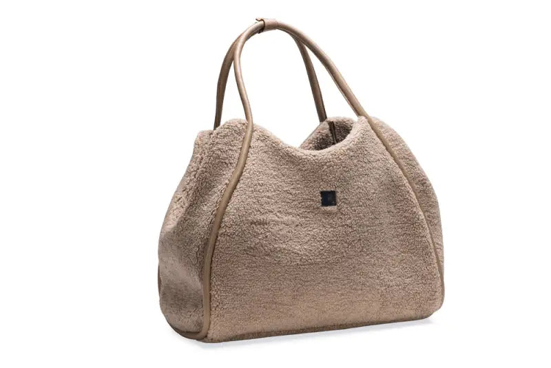 Designed by Lotte Hondendraagtas Tebby 43x18x35 cm — Beige - HONDENTAS
