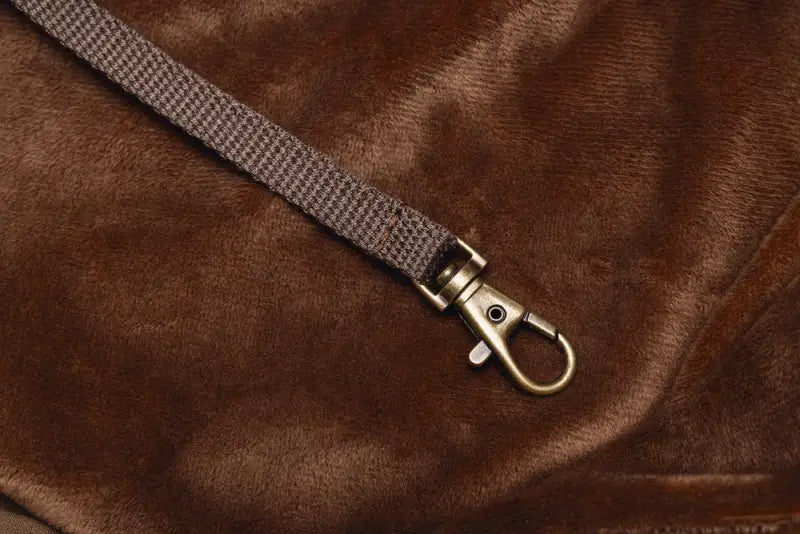 Designed by Lotte Hondendraagtas Tebby 43x18x35 cm — Cognac - HONDENTAS