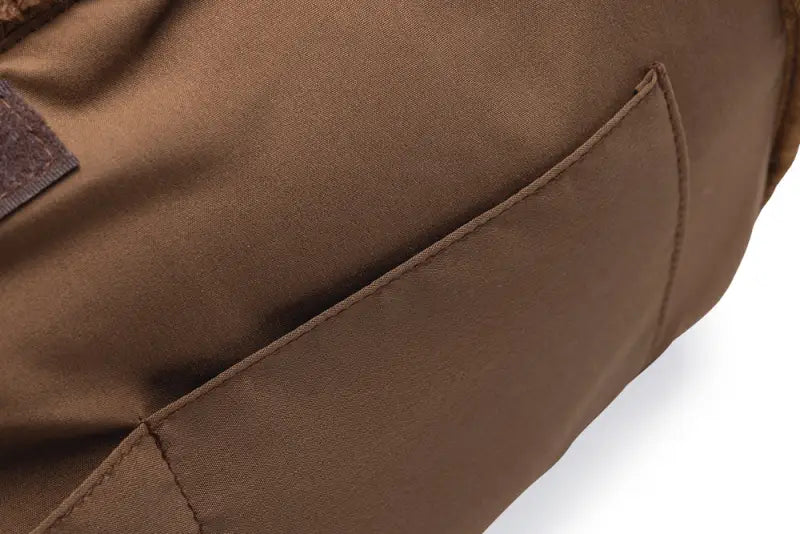 Designed by Lotte Hondendraagtas Tebby 43x18x35 cm — Cognac - HONDENTAS