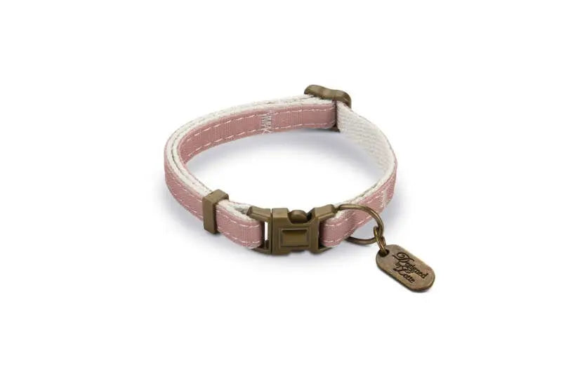 Designed by Lotte Kattenhalsbandje Virante roze — Roze
