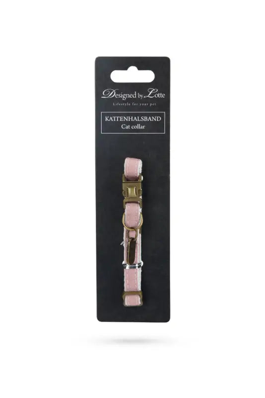 Designed by Lotte Kattenhalsbandje Virante — Roze - HALSBANDEN/LIJNEN NYLON