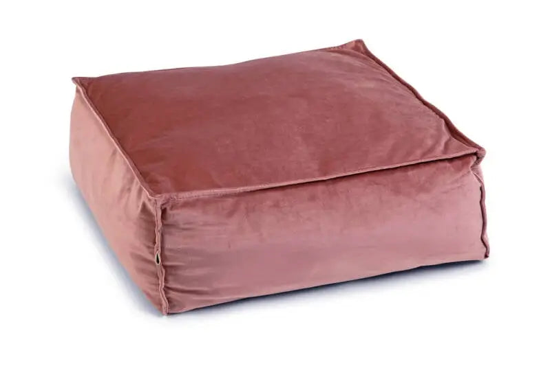 Designed by Lotte Kattenkussen Velveti 50x50x20 cm — Roze