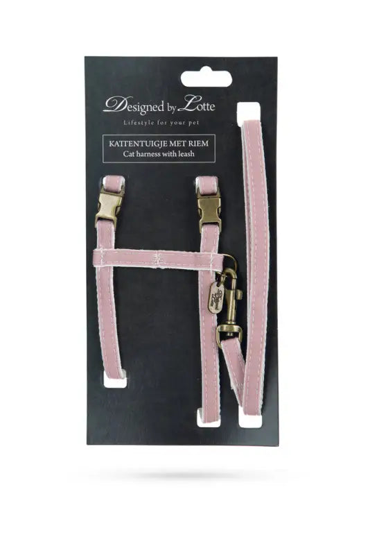 Designed by Lotte Kattentuigje Virante — Roze - Kattentuigje