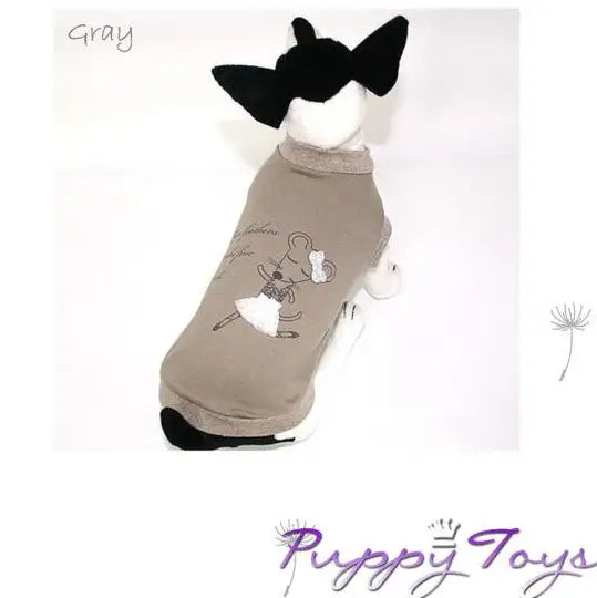 Dogpose Honden T-Shirt Ballerina — Olijfgroen - Hondenkleding