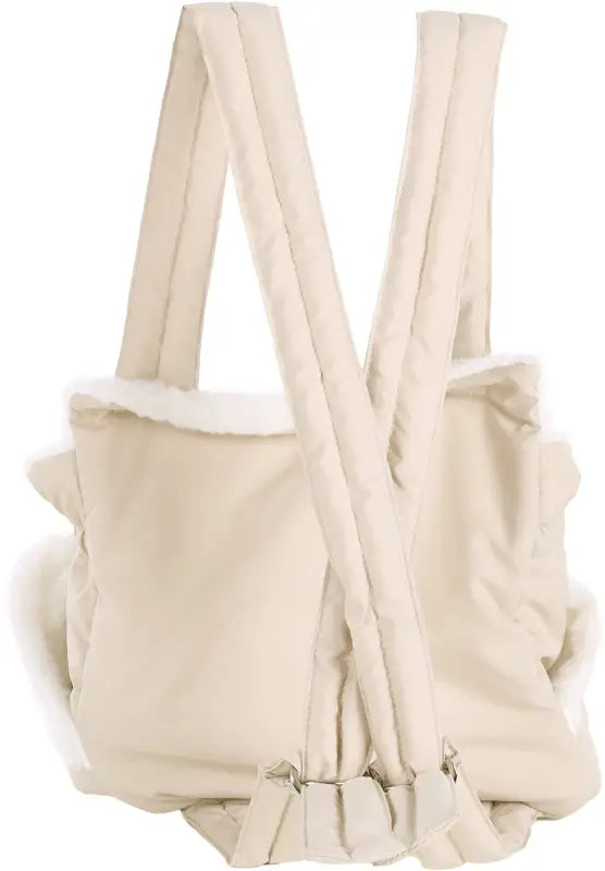 Flamingo Buikdrager Cuddi 32x22x25 cm — Beige