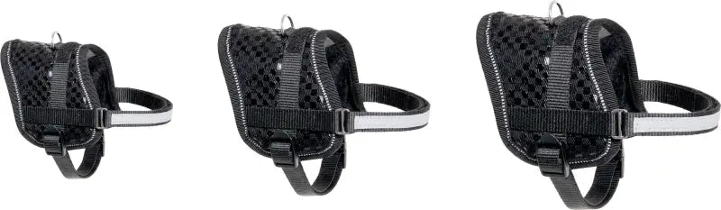 Flamingo Harnas Eeny Meeny 36-46 cm — Zwart