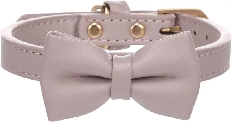 Flamingo Hondenhalsband Nela met strik 24-30 cm — Violet