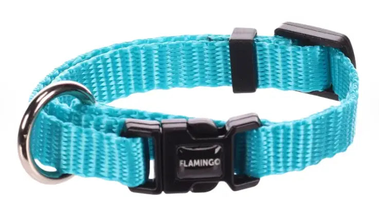 Flamingo Hondenhalsband Ziggi 15-25 cm — Turquoise