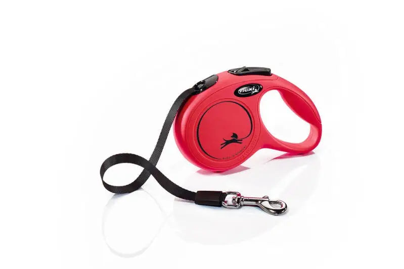 Flexi Hondenriem New Classic Band rood XS 3M — 3 meter