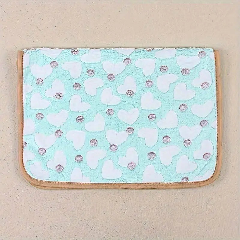 Hondendeken Hearts Blue 76x52 cm