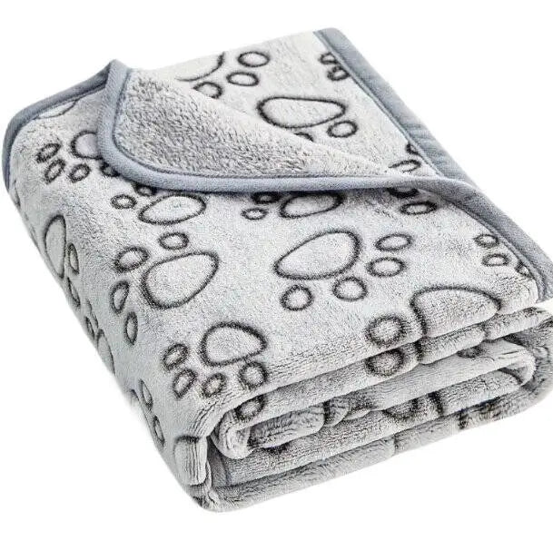 Hondendeken Paws Grey 75x54 cm — Grijs