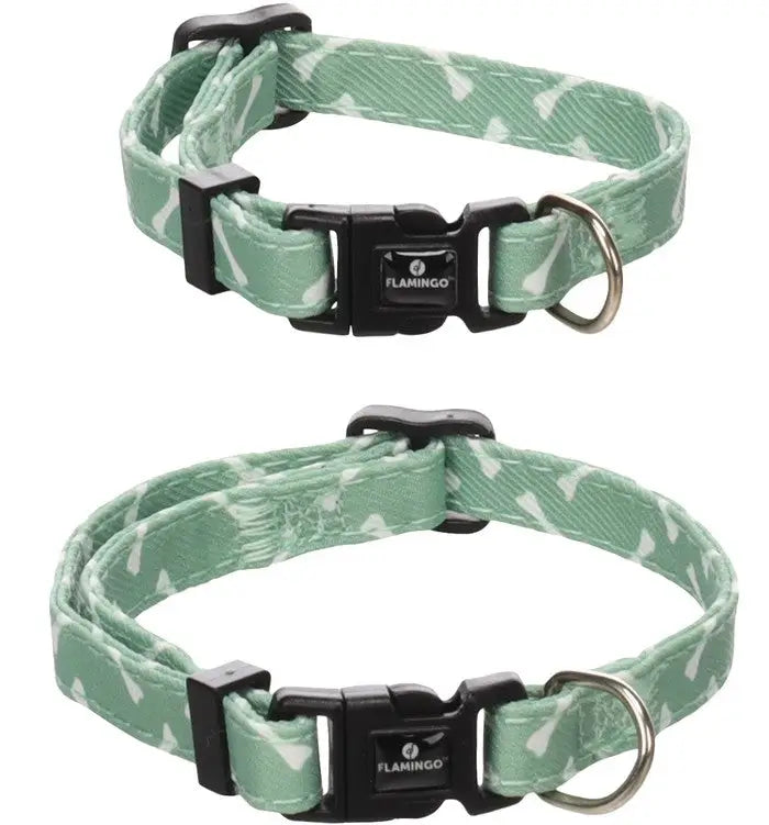 Hondenhalsband Sari 15 25 cm — Groen HALSBANDEN/LIJNEN NYLON