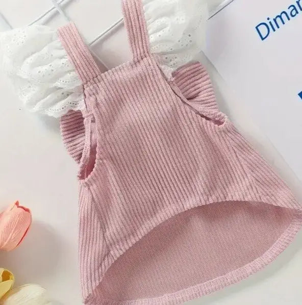 Hondenjurkje Pink Ribbon — Roze - Hondenkleding