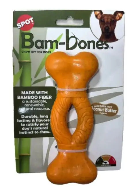 Hondenspeelgoed Bam Bones Curvy Bone SPEELGOED