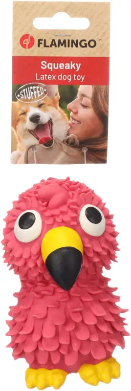 Hondenspeelgoed Latex Barney de Flamingo - SPEELGOED