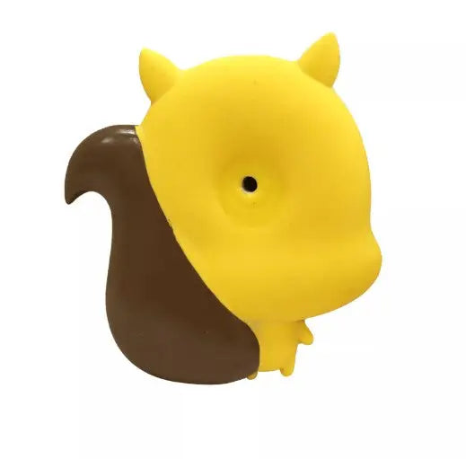 Hondenspeelgoed Latex Eekhoorn — Geel - SPEELGOED