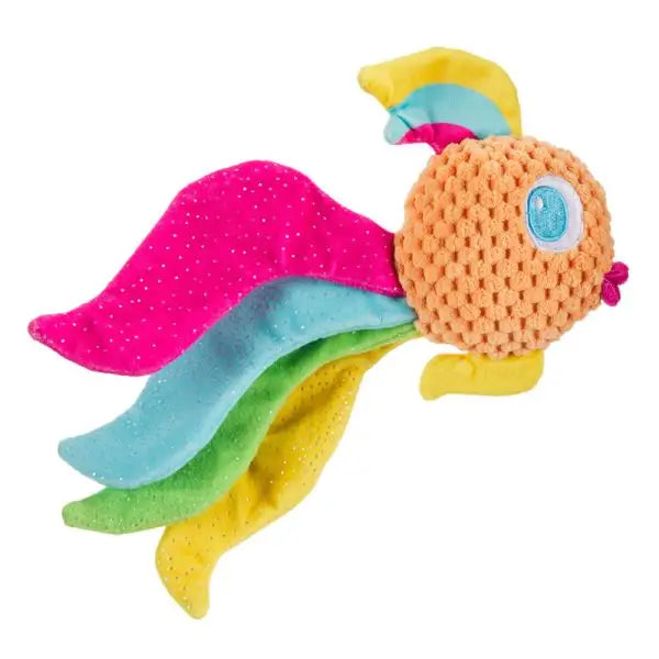 Hondenspeelgoed Pluche Bark Ahi Tina Regenboog Vis - SPEELGOED