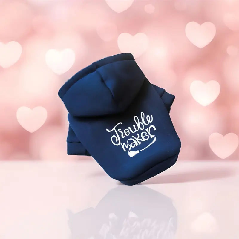 Hondentrui Trouble Maker — Blauw - Ruglengte 20 cm - Hondenkleding