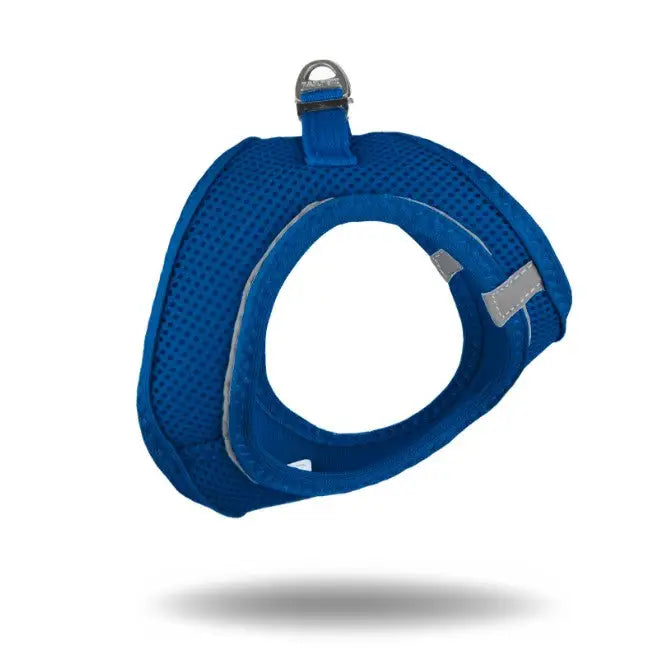 Hondentuigje Air-Mesh Vest — Kobalt Blauw 3XS - HALSBANDEN/LIJNEN NYLON