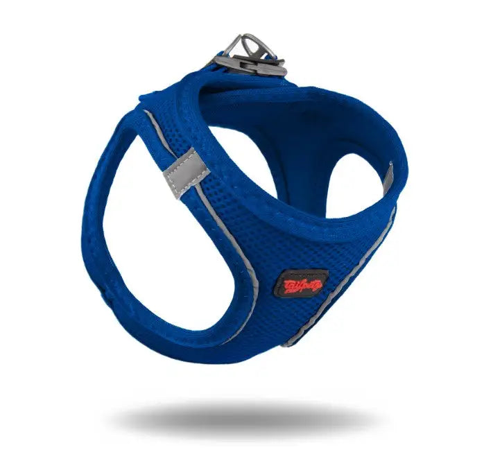 Hondentuigje Air-Mesh Vest — Kobalt Blauw 3XS - HALSBANDEN/LIJNEN NYLON