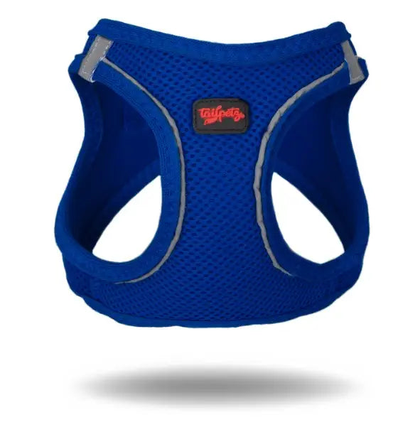 Hondentuigje Air-Mesh Vest — Kobalt Blauw 3XS - HALSBANDEN/LIJNEN NYLON