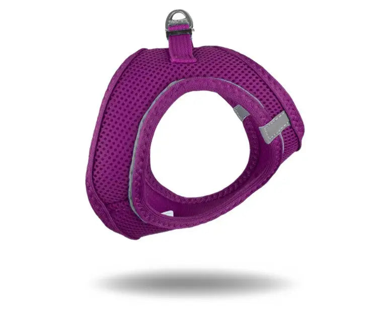 Hondentuigje Air-Mesh Vest — Paars 3XS - HALSBANDEN/LIJNEN NYLON