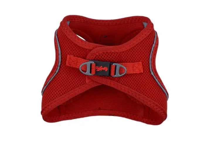 Hondentuigje Air-Mesh Vest — Rood 3XS - HALSBANDEN/LIJNEN NYLON