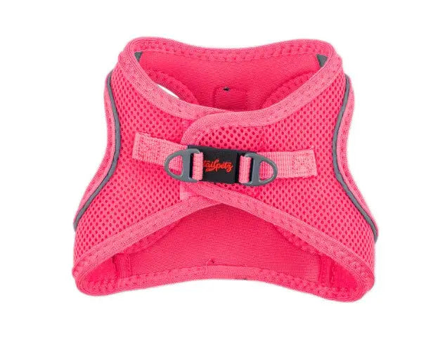 Hondentuigje Air-Mesh Vest — Roze 3XS - HALSBANDEN/LIJNEN NYLON