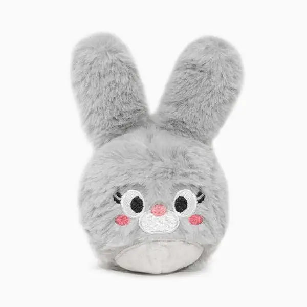 HugSmart Hondenspeelgoed Farm Friendz Bunny Ball — Grijs - SPEELGOED