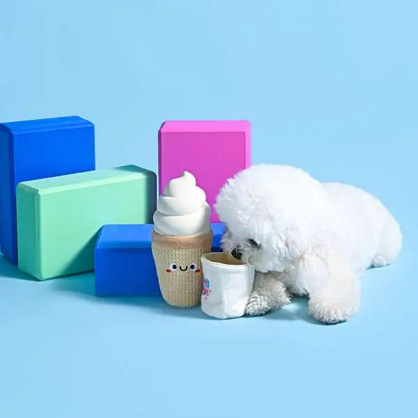 HugSmart Hondenspeelgoed Food Party Ice Cream - SPEELGOED