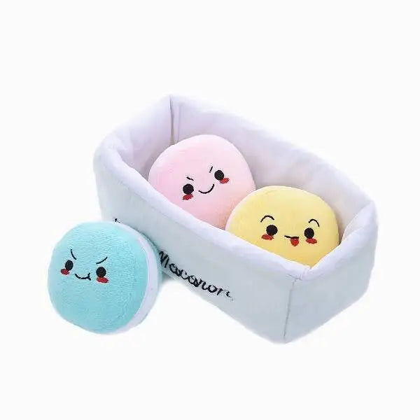 HugSmart Hondenspeelgoed Pooch Sweeets - Macarons 18 cm