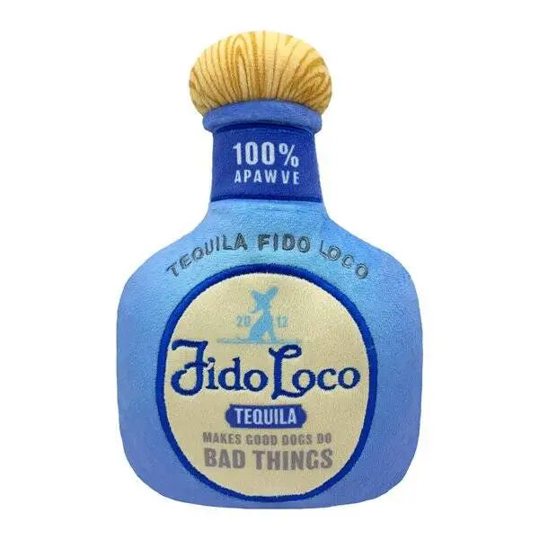 Huxley & Kent Hondenspeelgoed Lulubelles Power Plush Fido Loco Tequila 16 cm