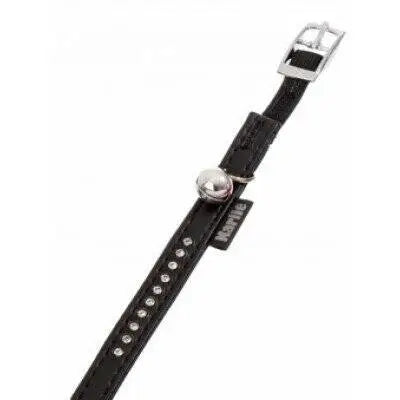 Karlie Monte Carlo Kattenhalsbandje zwart 30 cm x 11 mm — Zwart