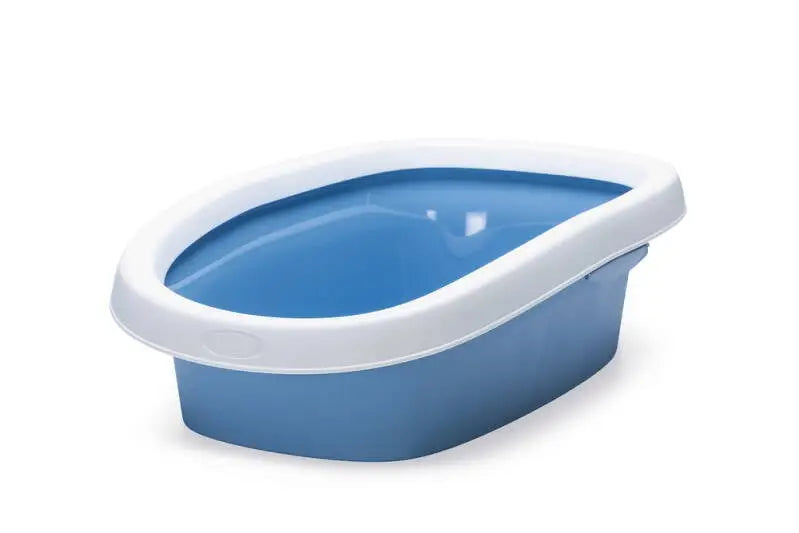 Kattenbak Sprint 20 blauw/wit 58x39x17 cm