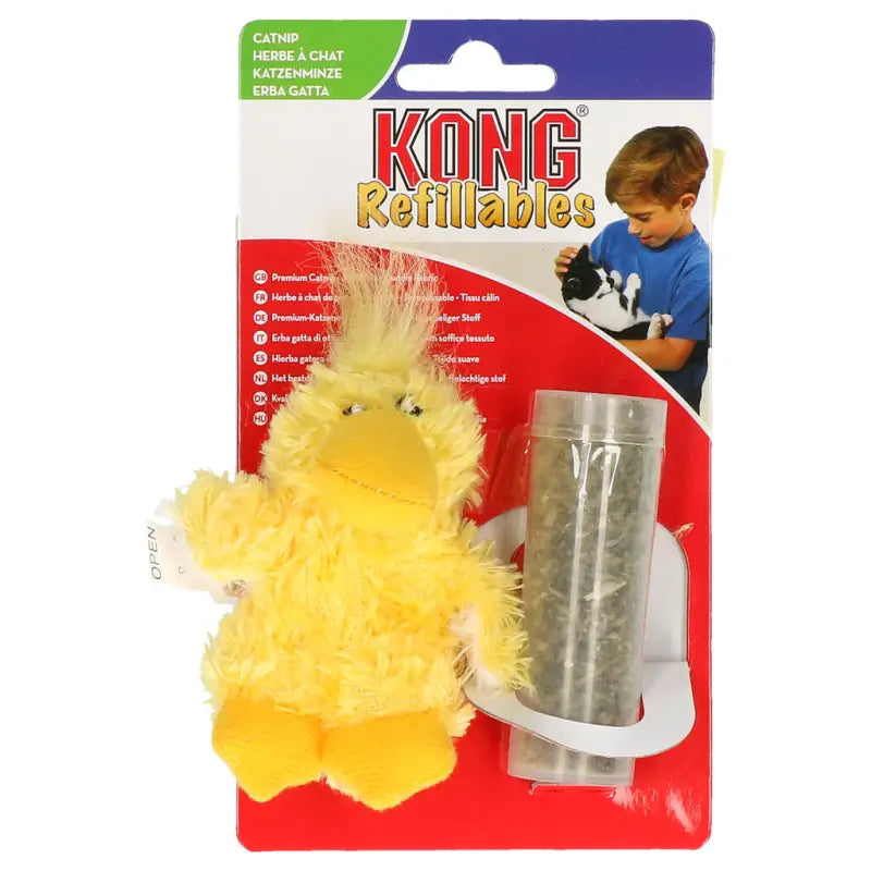 Kattenspeelgoed KONG Refillables Duckie - SPEELGOED