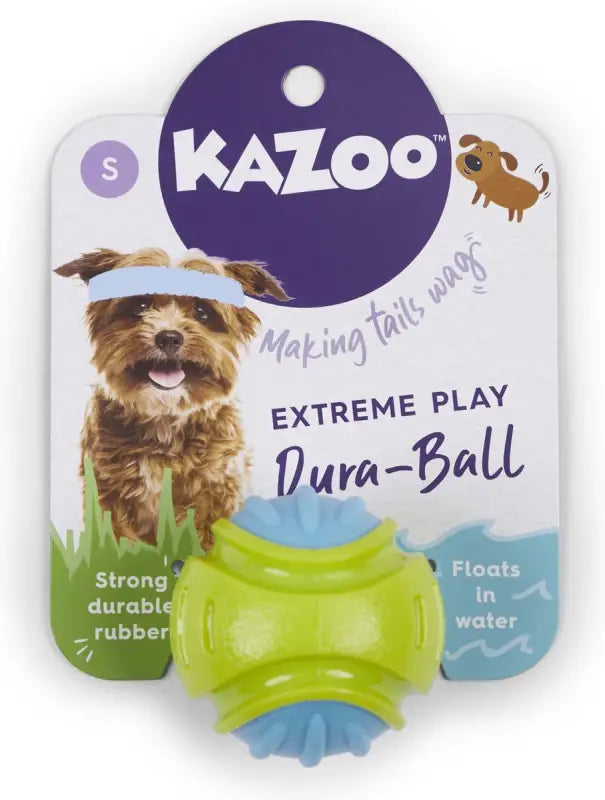 Kazoo – Extreme Play Dog DuraBall Small - SPEELGOED