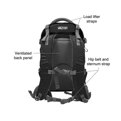 Kurgo G-Train Rugzak Zwart