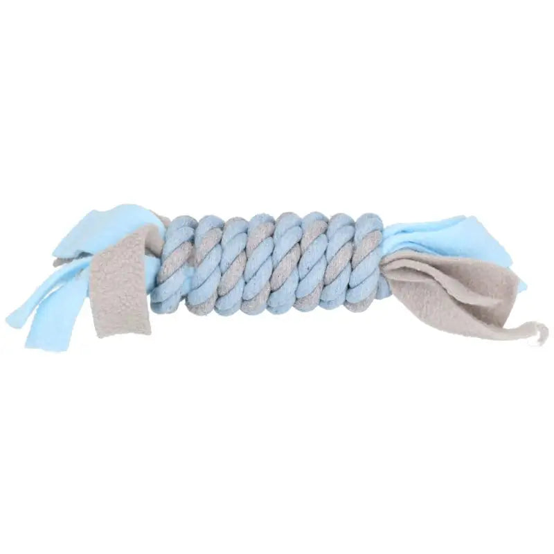 Little Rascals Flostouw Spoel met Fleece — Blauw - SPEELGOED