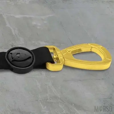 Morso Hondenriem Verstelbaar Gerecycled Gold Caviar Goud
