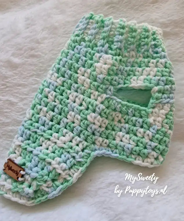 MySweety Hondentrui Rainbow Green - Hondenkleding