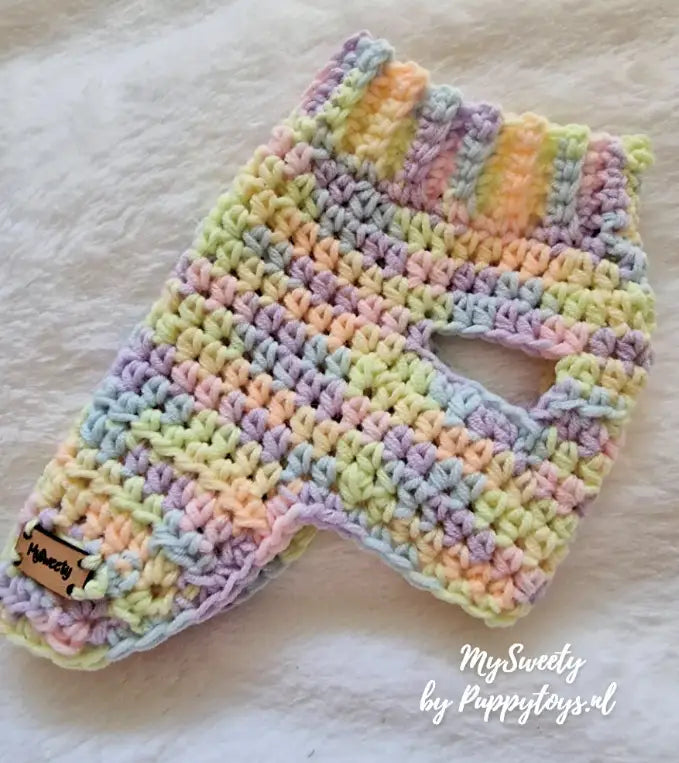 MySweety Hondentrui Rainbow Lila - Hondenkleding